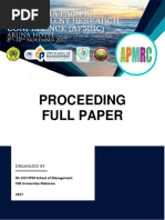 Proceeding The 1ST Apmrc PDF