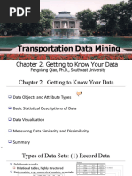 Transportation Data Mining: Chapter 2. Getting To Know Your Data