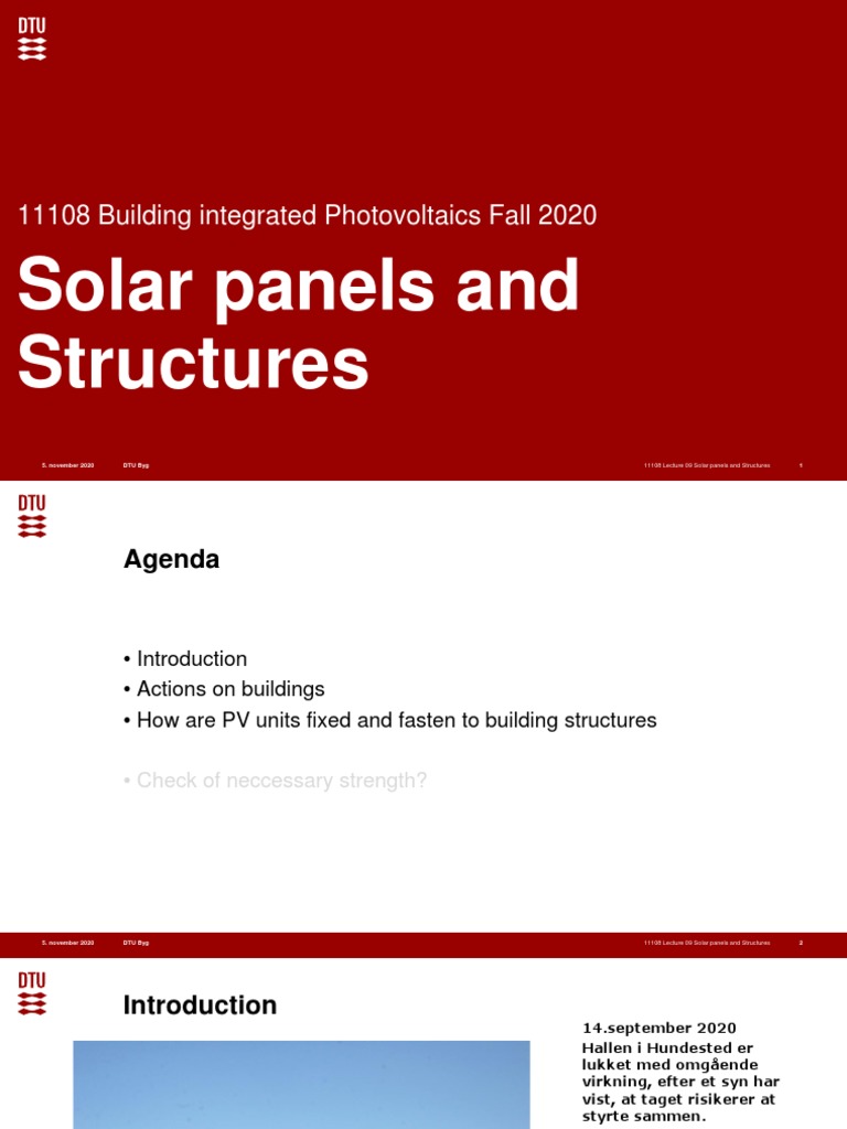 Solar Panels: Structural Considerations | PDF | Civil Engineering ...