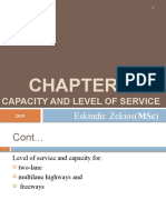 LOS & Capacity Chapter Summary