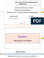 Chapter 3 Depreciation and Inflation