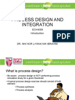 Process Design and Integration