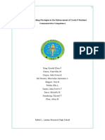 The Effects of Teaching Strategies in The Enhancement of Grade 9 Students Communicative Competence