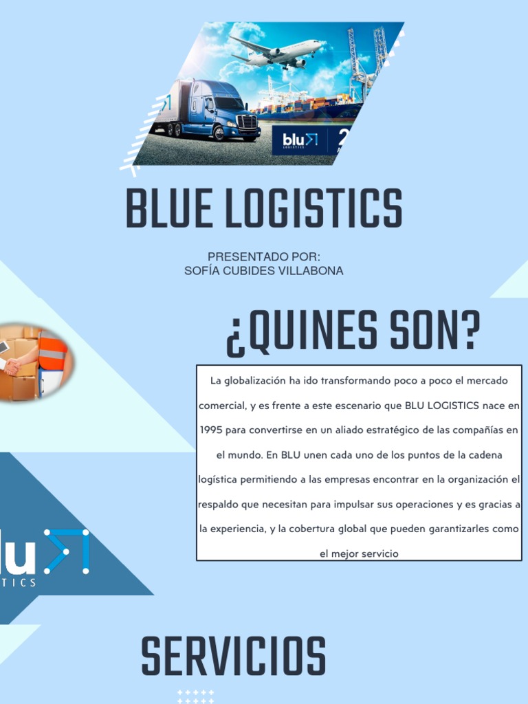 Servicios Logísticos Globales BLU | PDF | Logística | Exportaciones