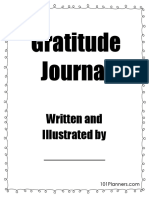 Gratitude Journal For Kids PDF