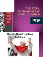 The Social Teachings of The Catholic Church