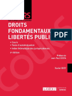 Droit Fondamentaux Et Libertés Publiques - Corrigé