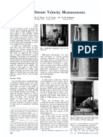 Grain-Stream Velocity Measurements: D. E. Fiscus, G. H. Foster and H. H. Kaufmann