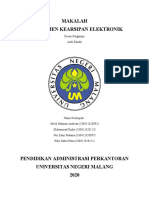 Makalah Manajemen Kearsipan Elektronik