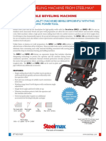 Portable Beveling Machine From Steelmax