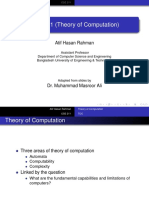 CSE 211 (Theory of Computation) : Atif Hasan Rahman