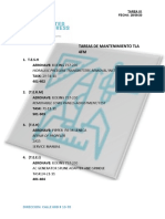 Tareas Mantenimineto Tla-4fm