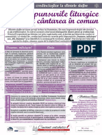 CC14 - Raspunsurile Liturgice Si Cantarea in Comun PDF