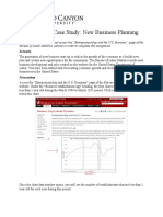 Forecasting Case Study: New Business Planning