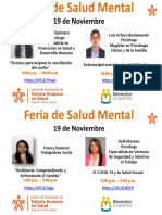 Feria de Salud Mental