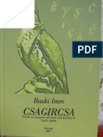 Baski Imre: Csagircsa. Török És Magyar Névtani Tanulmányok. 1981-2006.