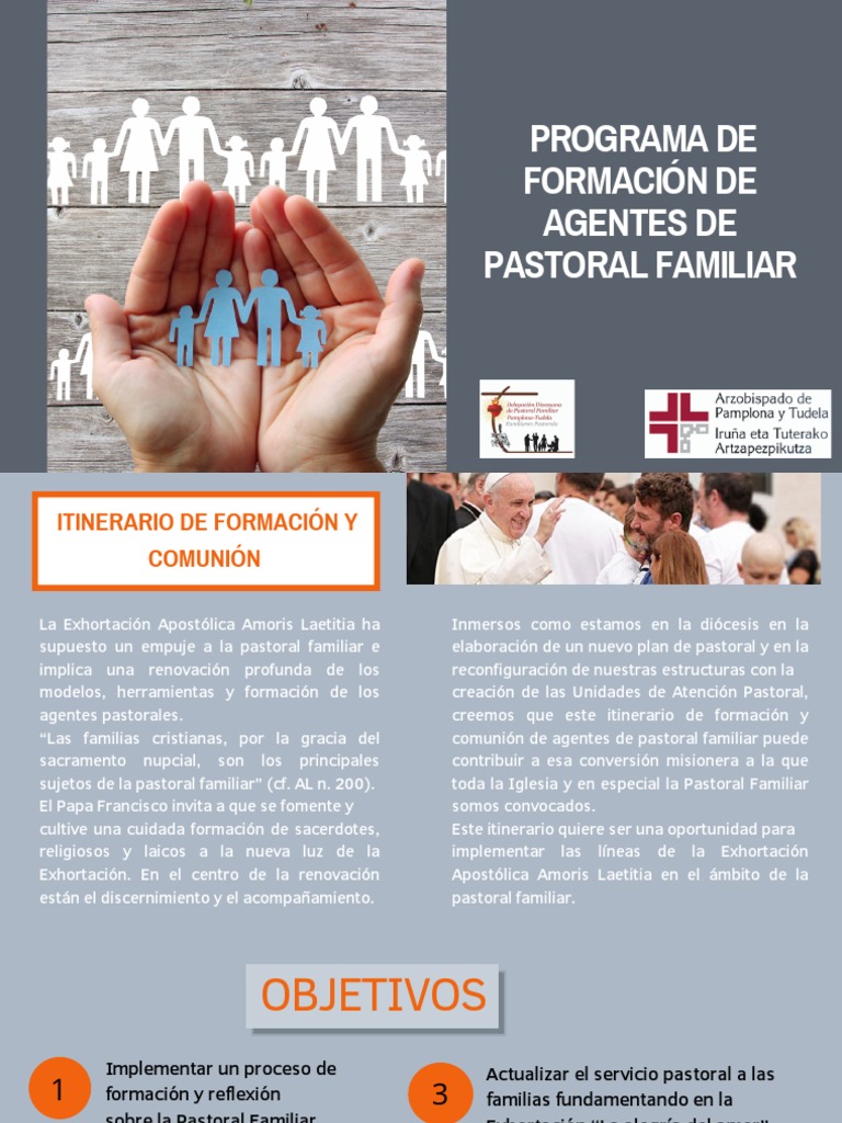 Programa de Formación de Agentes de Pastoral Familiar PDF | PDF ...