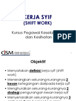 GISM Shift Work