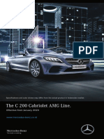 The C 200 Cabriolet AMG Line.: Effective From January 2020