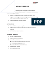 DHI-IVS-T7000-R-PRO Datasheet 20161008 PDF