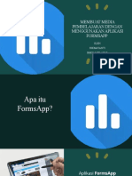 Membuat Media Pembelajaran Dengan Menggunakan Aplikasi Formsapp