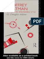 Atkins, G. Douglas - Geoffrey Hartman. Criticism as Answerable Style .pdf