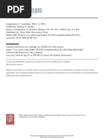 Elizabeth W. Bruss - Autobiographical Acts | PDF
