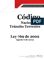 Ley 769 de 2002