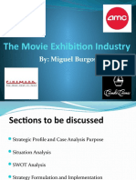 The Movie Exhibition Industry: By: Miguel Burgos