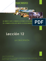 PDF Vida de Jesucristo Lección 12 PDF