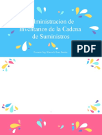 Administracion de Inventarios de La Cadena de Suministros: Docente: Ing. Blanca M Lara Perales