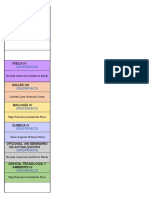 HORARIO SECUNDARIA 2020-II 2do Bloque