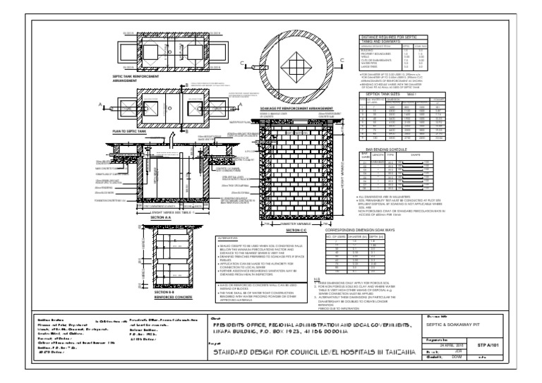 Septic Tank and Soakaway Design Guide | PDF | Septic Tank | Economic ...