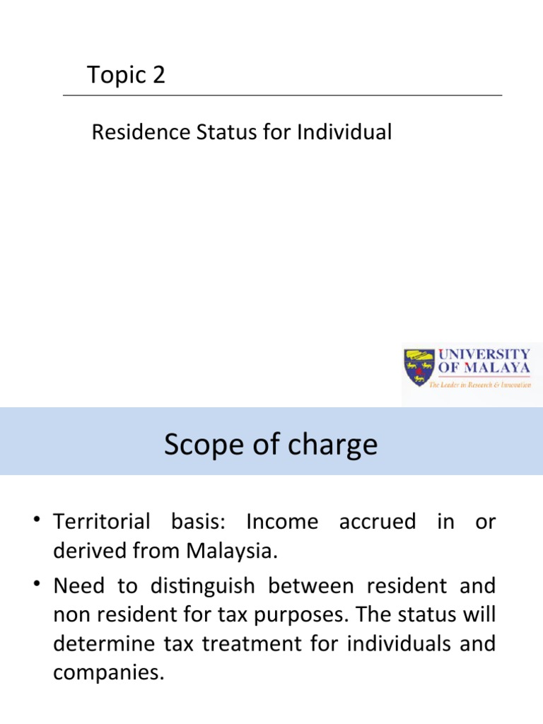 Malaysia Individual Tax Residency Rules | PDF | Tax Exemption | Taxes