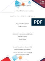 Unidad 2 - Fase 3 - Elaboración Etapa de Toxicología Alimentaria - SERGIO RINCON