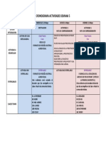 Cronograma Actividades Semana 5 para Estudiantes