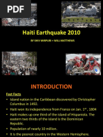 Haiti Earthquake 2010: by Shiv Mirpuri + Will Matthews