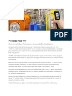 Pyrometer Tp7: The Universal Infrared Thermometer For Many Fields of Application