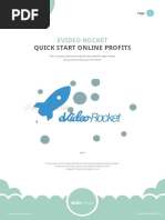 Quick Start Online Profits: Evideo Rocket