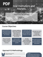 Financial Institutions and Markets: Course Code: Fin 8602 PROGRAM NAME: MBA (Professional)