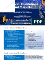 FIM Class 9 Stock Valuation PDF