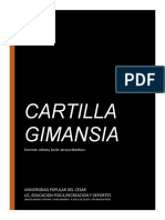 Cartilla Gimnasia