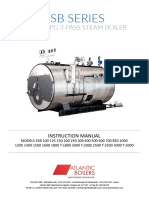 Esb Series: Gas or LPG 3-Pass Steam Boiler