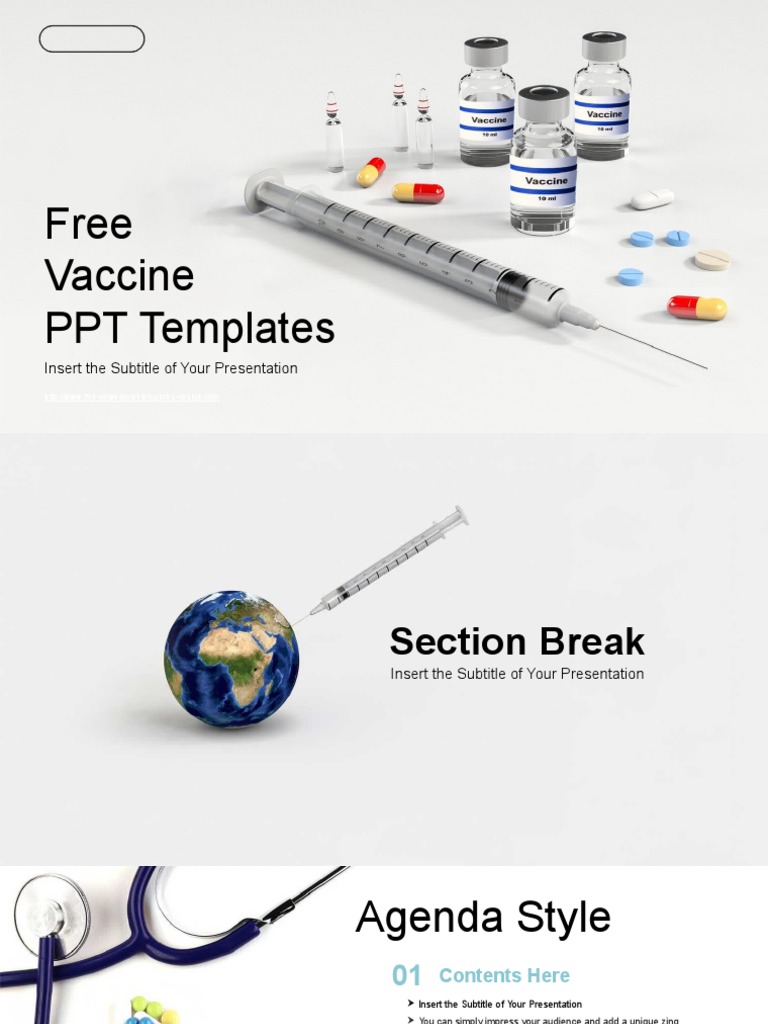 Free Vaccine PowerPoint Templates | PDF | Infographics | Microsoft ...