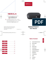 Nebula Prizm II: User Manual