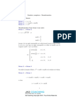 Transformationnombrescomplexes PDF