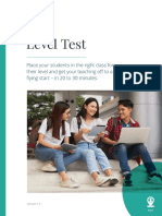 Level Test Brochure 1.2