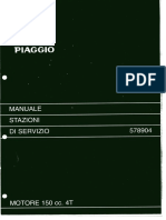 Piaggio Vespa Et4 150 Solo Motore (1999) Ita