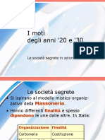 I Moti Degli Anni 20 e 30 PDF