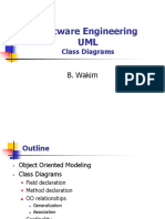 Software Engineering UML: B. Wakim